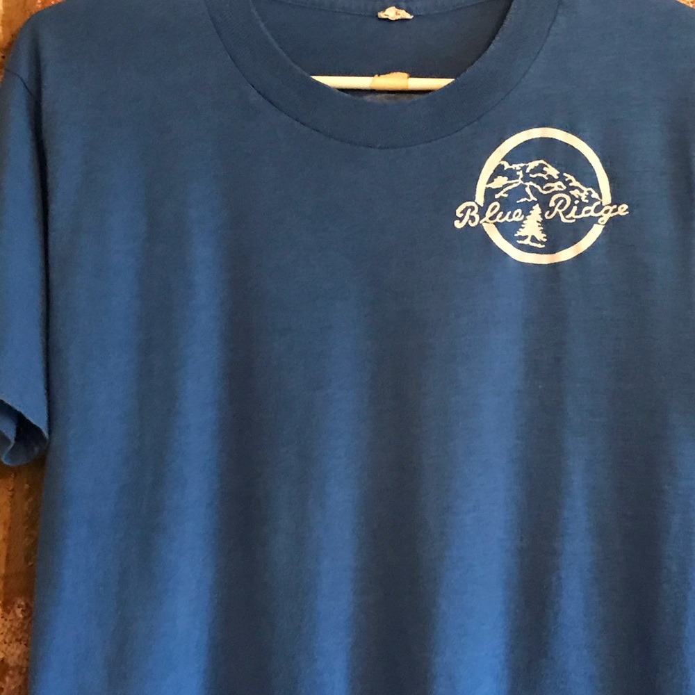 Vintage 80’s Screen Stars Blue Ridge single stitch tee shirt - Picture 2 of 5